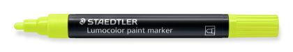 Маркер Staedtler Lumocolor Paint 349, акрилен, НЕОНЖЪЛТ