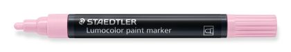 Маркер Staedtler Lumocolor Paint 349, акрилен, ПАСТЕЛНО РОЗОВ