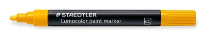Маркер Staedtler Lumocolor Paint 349, акрилен, ТЪМНО ЖЪЛТ
