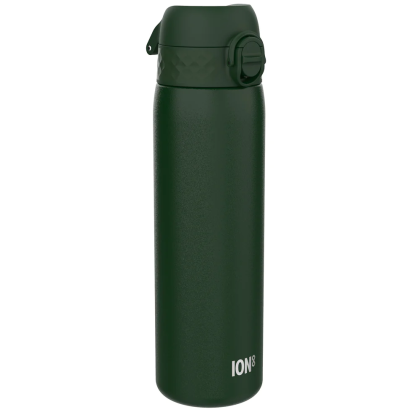 Бутилка за вода Ion8 SE, метална, 600ml, Dark Green