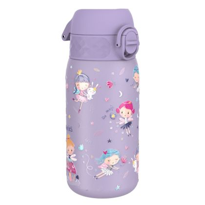 Бутилка за вода Ion8 Print, метална, 400ml, ФЕИ