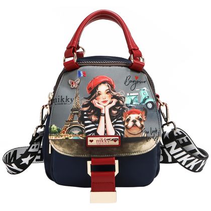 Раница Nikky 24x17x24cm, Eiffel Dreams