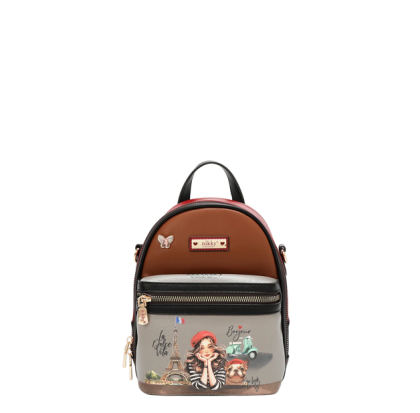 Раница Nikky 17х22х9cm, Eiffel dreams