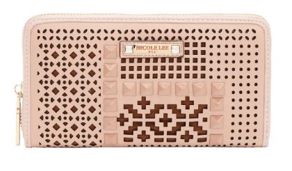 Портфейл Nicole Lee, 20.3x10.7x5 cm, РОЗОВ