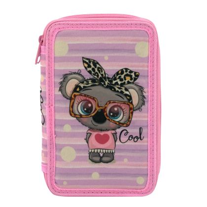 Несесер Octopus, 2 ципа, пълен, 13х19.5х4.5 см, Cool