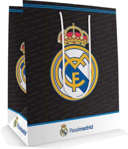 Подаръчна торбичка Real Madrid Medium, 17.8x22.9x9.8cm