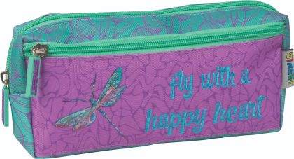 Несесер Street Dragonflies, 2 отделения, 21x4x9cm