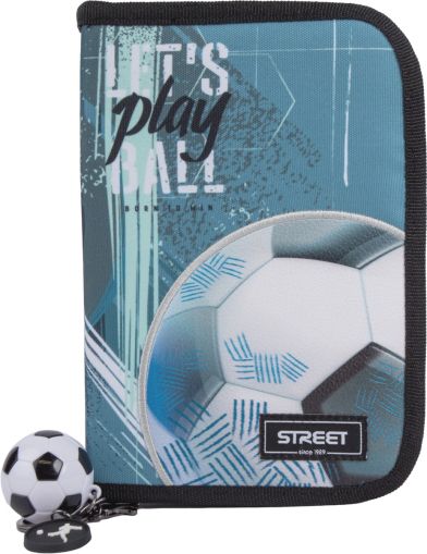 Несесер Street Football, 1 цип, 2 прегради, 21x4x14cm