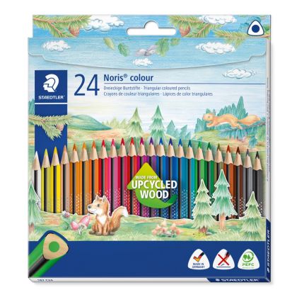 Цветни моливи Staedtler Noris Colour 187, 24 цвята