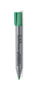 Маркер Staedtler Lumocolor 356 за флипчарт, зелен