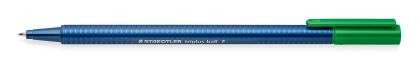 Химикалка Staedtler Triplus 437, зелена F