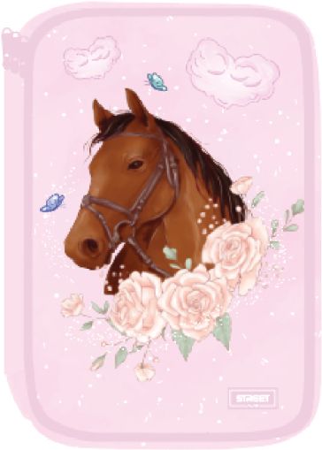 Несесер Street Horsegirl, 2 ципа, празен, 21x13x5