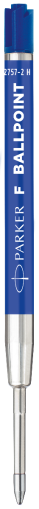 Пълнител Parker за химикалка, пл., оп.2, син F