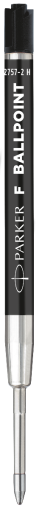 Пълнител Parker за химикалка, пл., оп.2, черен F