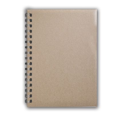 Бележник Gray А5, със спирала, 200 стр., кремав