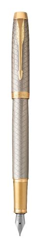 Писалка Parker Royal IM Premium, СРЕБР F TB