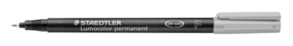 Маркер Staedtler Lumocolor 318 OHP F, сив