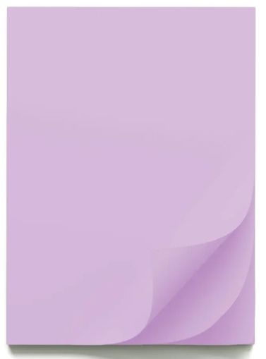 Цветен картон B1, 70x100cm, 220g, 10 листа , ЛАВАНДУЛА