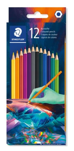 Цветни моливи Staedtler Multiverse 175, 12 цвята, вариант 1