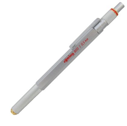 Автоматичен молив Rotring 800, 0.5mm, сребърен