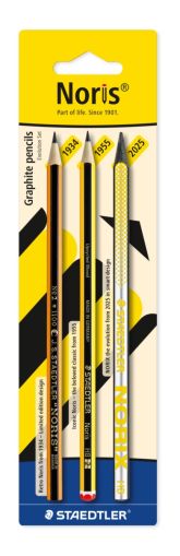Комплект моливи Staedtler Noris, 3 броя