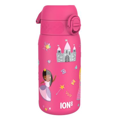 Термо бутилка за вода Ion8 Print, метална, 320ml, ПРИНЦЕСИ