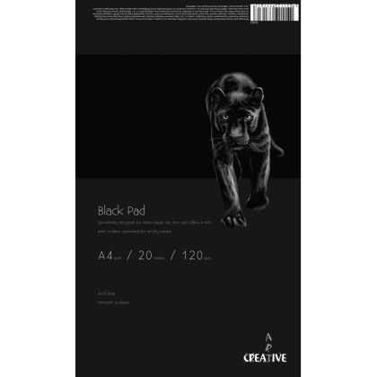 Скицник Black Pad А4, 120 g, 20 листа