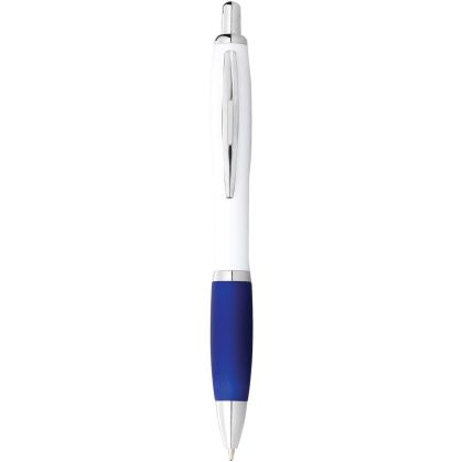 Химикалка PF Nash, цветна зона на захващане, бял/син
