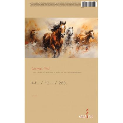 Скицник Canvas Pad А4, 280 g, 12 листа