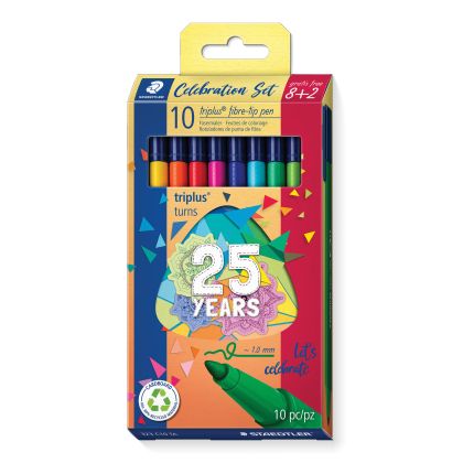 Флумастри Staedtler 25 years 323, 8+2 цвята