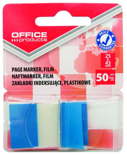 Сигнални лентички Office Products, 25x43, син