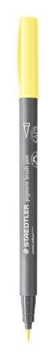 Флумастер Staedtler Pigment Brush 371,пастжълт 105