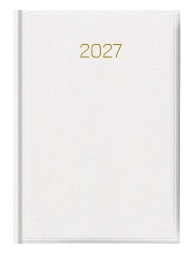 Календар-бележник Castelli Balacron 894 А5, 2027, бял