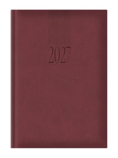 Календар-бележник Castelli Tucson A5, 2027, бордо