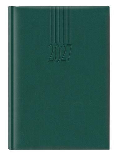 Календар-бележник Castelli Tucson A5, 2027, зелен