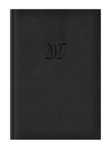 Календар-бележник Castelli Tucson A5, 2027, черен