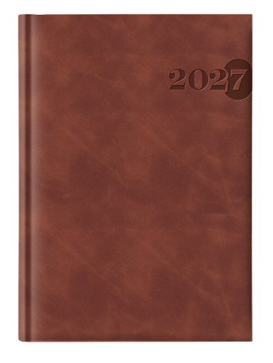 Календар-бележник Castelli Chia 894 A5, 2027, кафяв