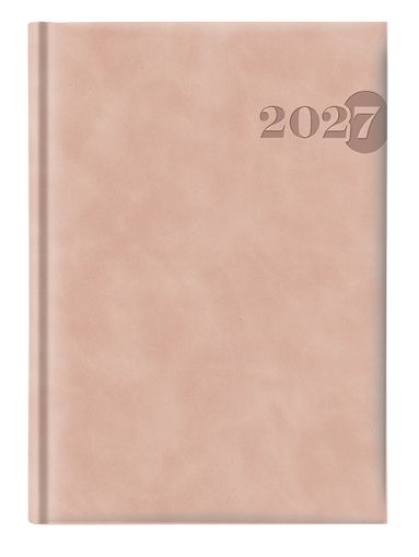 Календар-бележник Castelli Chia 894 A5, 2027, пудра