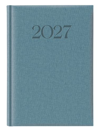 Календар-бележник Castelli Biella 894 A5, 2027,тюркоаз