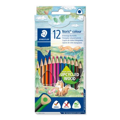Цветни моливи Staedtler Noris Colour 187, 12 цвята