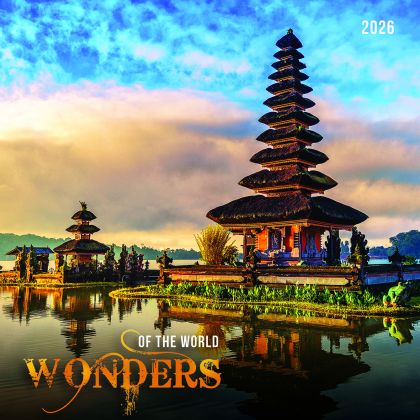 Стенен календар 12-л, 2026, Wonders of the World