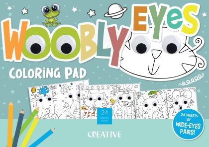 Книжка за оцветяване Creative, с очички
