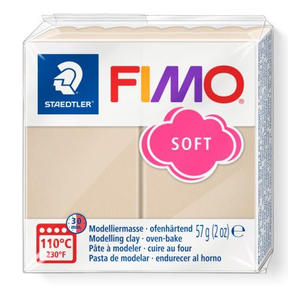 Полимерна глина Staedtler Fimo Soft, 57 g, пустинен 70