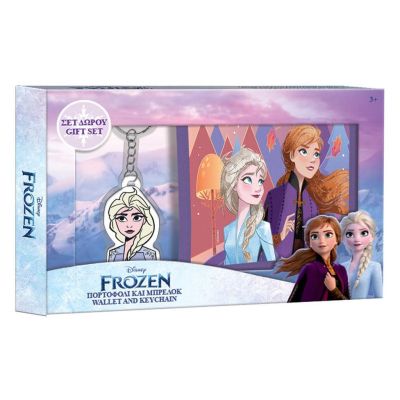 Комплект портфейл с ключодържател, Frozen