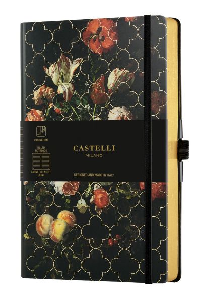 Бележник Castelli Vintage, 13x21cm, линиран, tulip