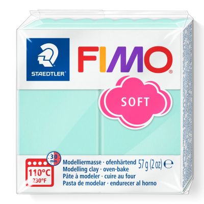 Полимерна глина Staedtler Fimo Soft 8020, 57g, МЕНТА