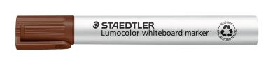 Маркер Staedtler Lumocolor 351 за бяла дъска, объл връх, кафяв