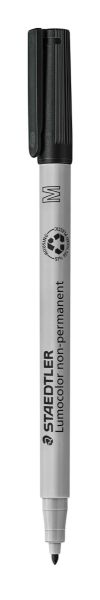 Неперманентен маркер Staedtler Lumocolor 315 M, ЧЕРЕН