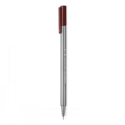 Тънкописец Staedtler Triplus 334, шоколад 75