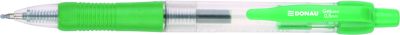 Химикалка Donau Гел с механизъм, 0.5 mm, ЗЕЛЕН